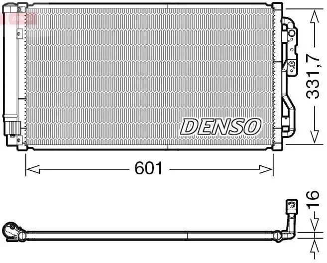 Denso A/c Condenser Bmw | Dcn05033 | Euro Car Parts - Image 1