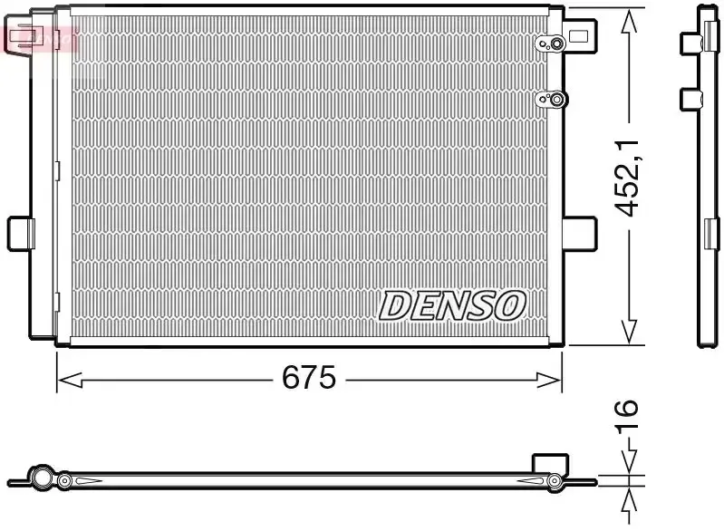 Denso A/c Condenser Vw | Dcn32065 | Euro Car Parts - Image 1