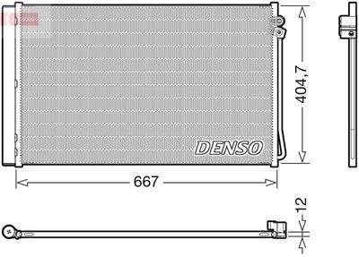 Denso A/c Condenser Mercedes | Dcn17062 | Euro Car Parts - Thumbnail 2