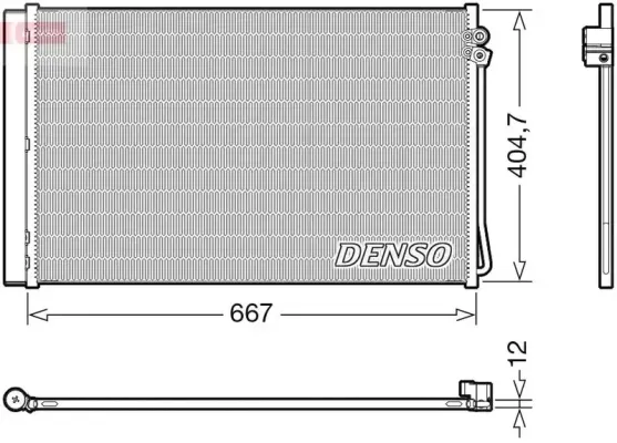 Denso A/c Condenser Mercedes | Dcn17062 | Euro Car Parts