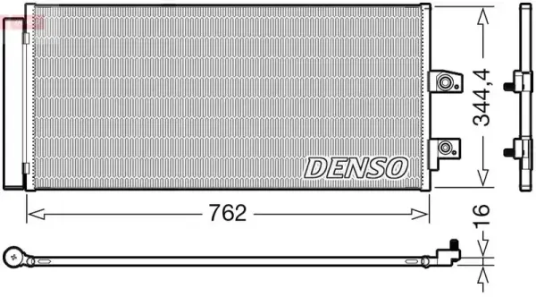 Denso A/c Condenser Volvo | Dcn33016 | Euro Car Parts
