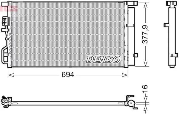 Denso A/c Condenser Hyundai | Dcn41019 | Euro Car Parts