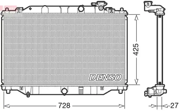Denso Radiator Mazda Cx-5 2.2 D 12- Manual | Drm44040 | Euro Car Parts