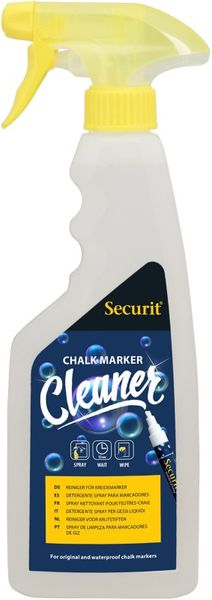 Securit Liquid Chalk Marker Cleaning Spray 500ml - SECCLEAN-KL