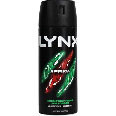 Lynx Africa Deodorant Body Spray 150ml