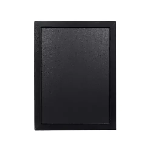 Securit WBW-BL-30-40 chalk board Black Wood - Image 1