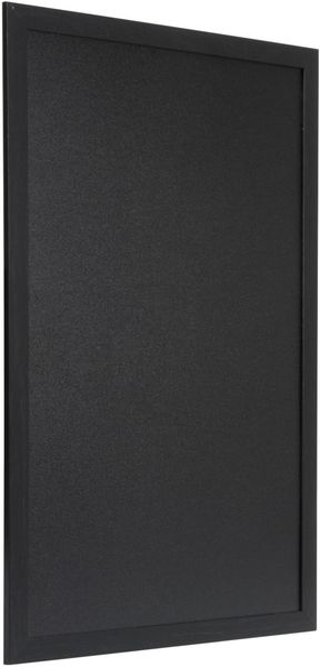 Securit WBW-BL-40-60 chalk board Black Wood - Thumbnail 2
