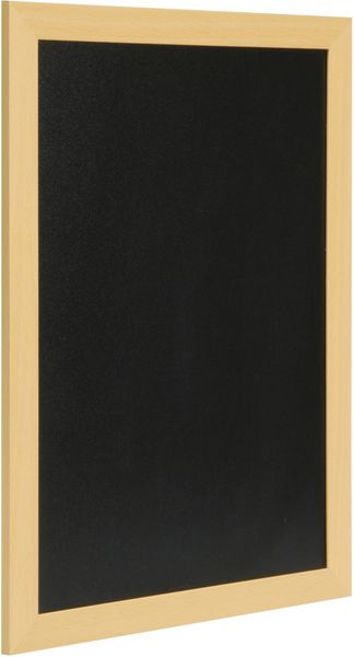 Securit WBW-TE-30-40 chalk board Black Wood - Thumbnail 2