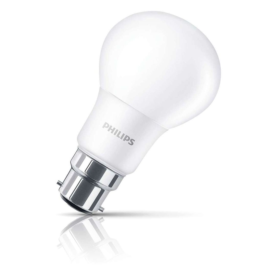 Philips CorePro LED GLS 8W B22 Warm White Opal - Image 1