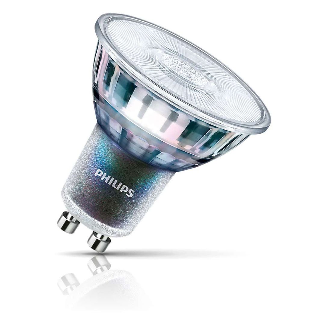 Philips Master CRi97 LED GU10 Bulb 5.5W Dimmable Warm White 36° - Image 1