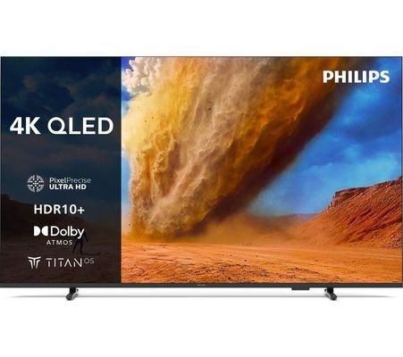 75" PHILIPS 75PUS7800/12 Smart 4K Ultra HD HDR QLED TV, Black