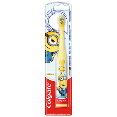 Colgate Minions Battery Toothbrush - Yellow