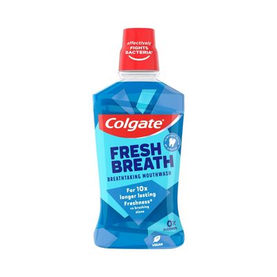 Colgate Fresh Breathtaking Mouthwash 500ml
