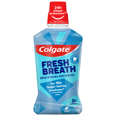 Colgate Fresh Breathtaking Mouthwash 500ml - Thumbnail 2