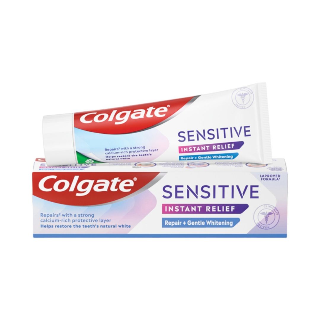Colgate Sensitive Instant Relief Whitening Toothpaste - Image 1