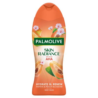 Palmolive Skin Radiance Papaya & Peach Blossom Shower Gel Body Wash 450ml - Thumbnail 2