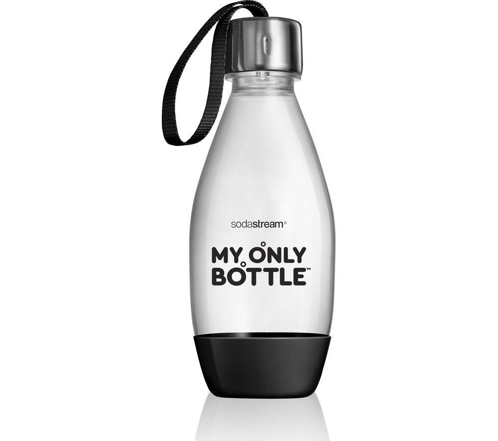 SODASTREAM My Only 0.5 Litre Carbonating Bottle - Black, Black - Image 1