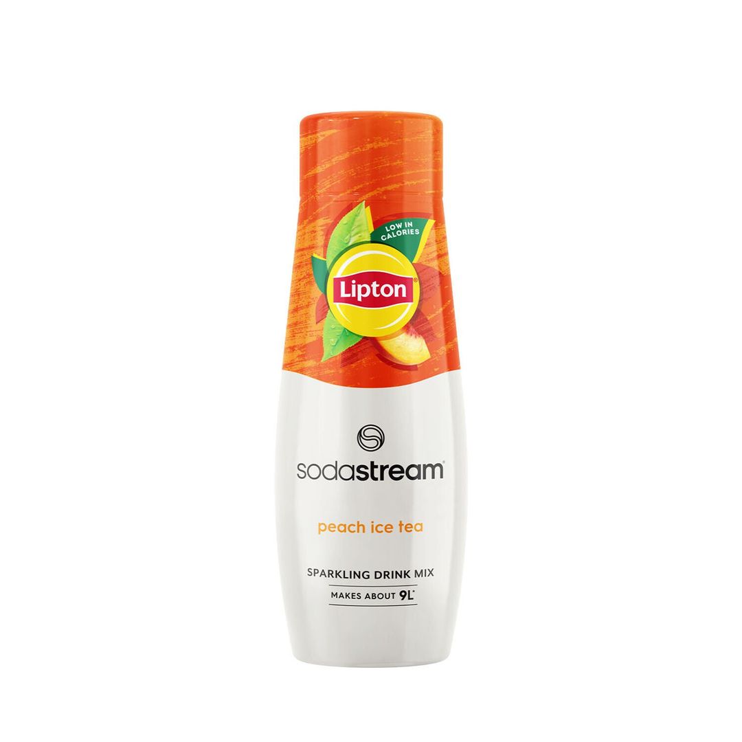 SODASTREAM Classics Lipton Ice Tea Peach Syrup, Orange,White - Image 1