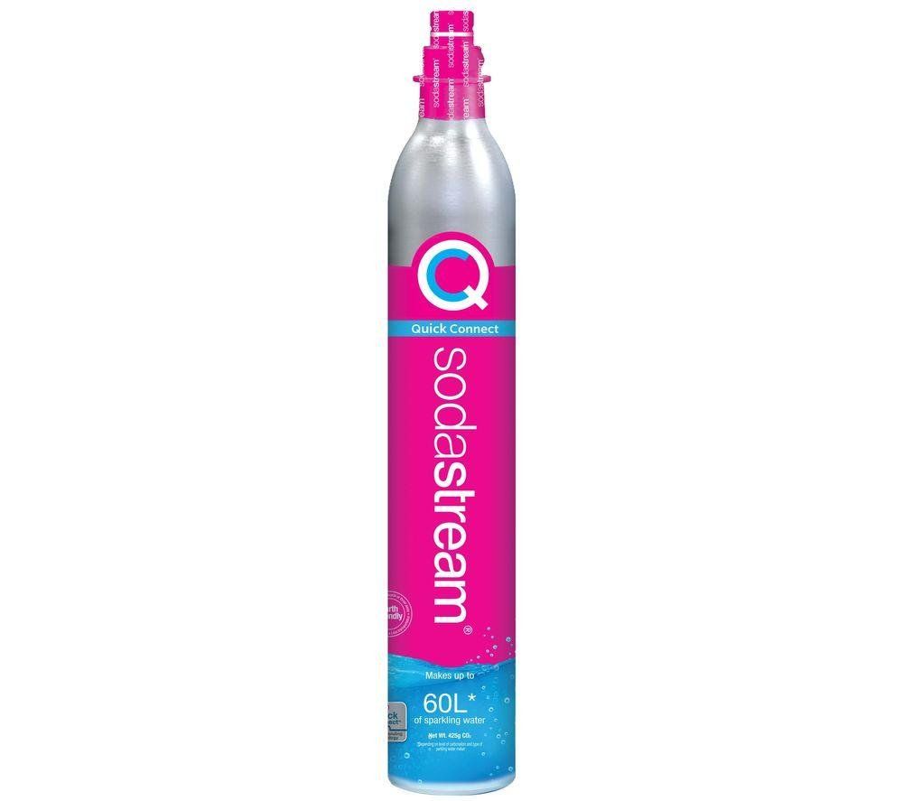 SODASTREAM Quick Connect Gas Cylinder, Pink - Image 1