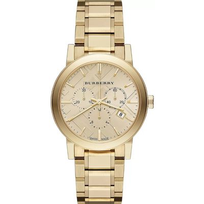 Burberry BU9753 the City Gold Tone Steel Women's Watch