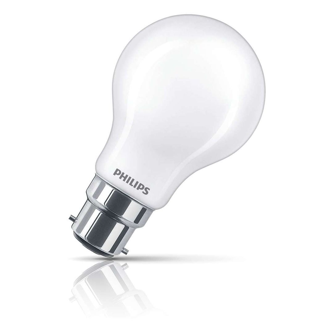 Philips Master Value LED GLS 5.9W B22 Dimmable Warm White Opal - Image 1