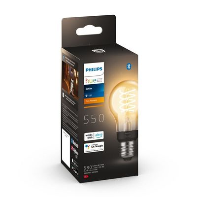 Philips Hue white E27 7 W filament bulb A60 550lm