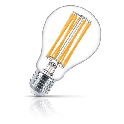 Philips CorePro LED GLS 17W E27 Warm White Clear (150W Eqv)