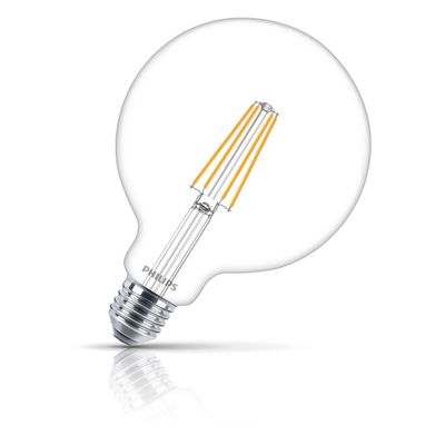 Philips Master Value LED Dimtone G125 Globe 5.9W E27 Dimmable Warm White Clear