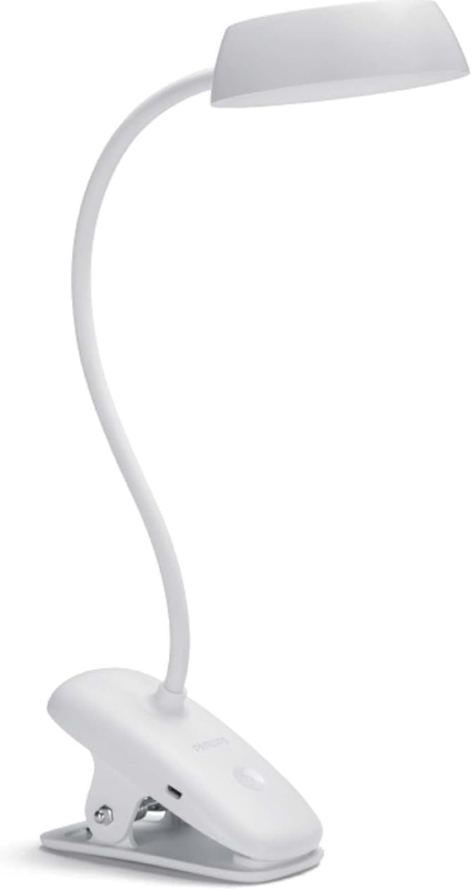 PHILIPS Donutclip DSK201 LED Desk Lamp - White - Image 1