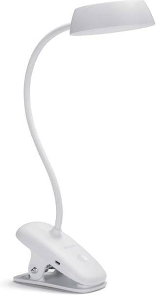 PHILIPS Donutclip DSK201 LED Desk Lamp - White