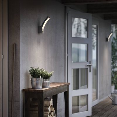 Philips Splay LED light anthracite sensor 4,000 K