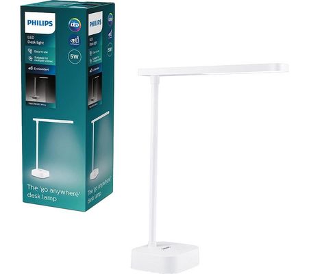 PHILIPS Tilpa LED Desk Lamp - White - Thumbnail 2