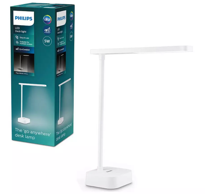 PHILIPS Tilpa LED Desk Lamp - White