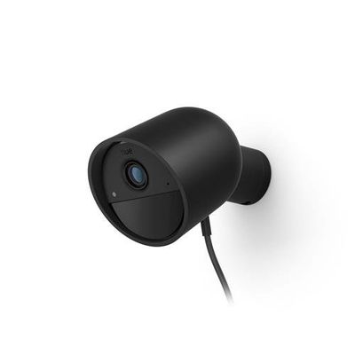 PHILIPS HUE Secure Wired Full HD 1080p WiFi Security Camera - Black, Black