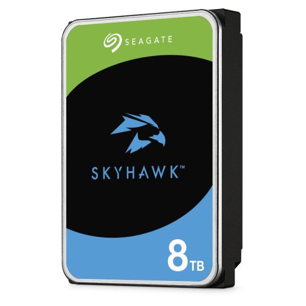 Seagate SkyHawk internal hard drive 8 TB 256 MB 3.5" Serial ATA III - Image 1