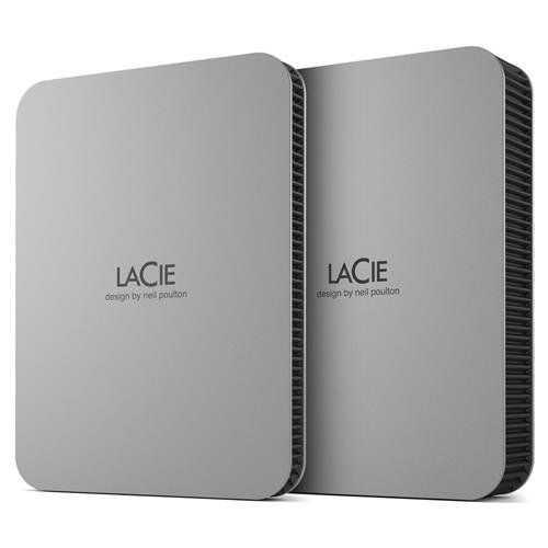 LaCie Mobile Drive (2022) external hard drive 4 TB 2.5" USB Type-C 3.2 Gen 1 (3.1 Gen 1) Silver - Image 1