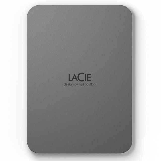 LaCie Mobile Drive Secure external hard drive 4 TB USB Type-C 3.2 Gen 1 (3.1 Gen 1) Grey - Image 1