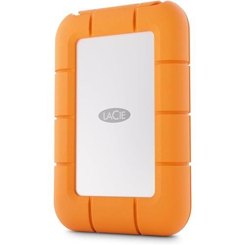 LaCie STMF2000400 external solid state drive 2 TB USB Type-C USB 3.2 Gen 2x2 Grey, Orange - Image 1