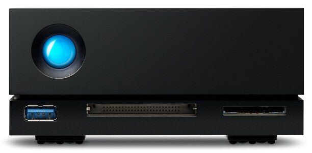 LaCie 1big Dock disk array 30 TB Desktop Black - Image 1