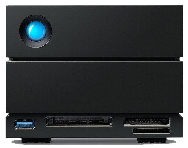 LaCie 2big Dock v2 disk array 60 TB Desktop Black - Image 1