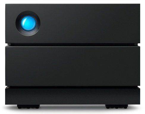LaCie 2Big Raid USB-C 60TB disk array Desktop Black - Image 1
