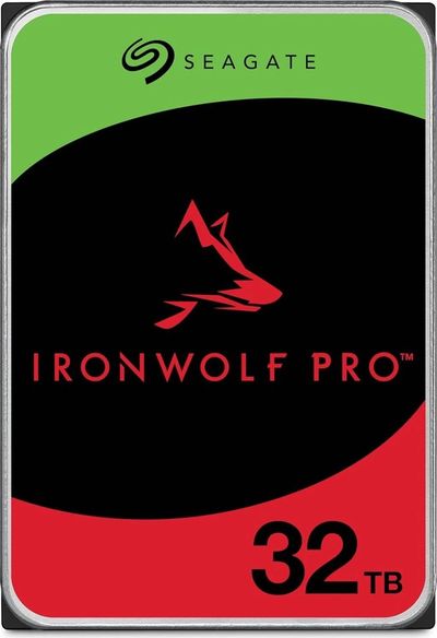 Seagate IronWolf Pro ST32000NT000 internal hard drive 32 TB 7200 RPM 3.5" Serial ATA III