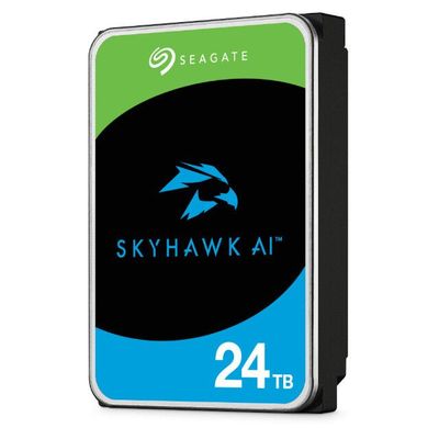 Seagate SkyHawk AI internal hard drive 24 TB 7200 RPM 512 MB 3.5" Serial ATA III - Thumbnail 2