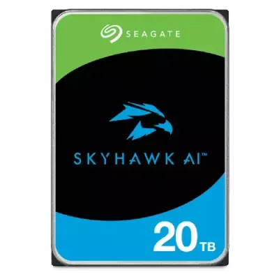Seagate SkyHawk AI internal hard drive 20 TB 7200 RPM 512 MB 3.5" Serial ATA III - Thumbnail 3