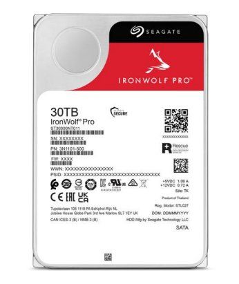 Seagate IronWolf Pro ST30000NT011 internal hard drive 30 TB 7200 RPM 5 - Image 1