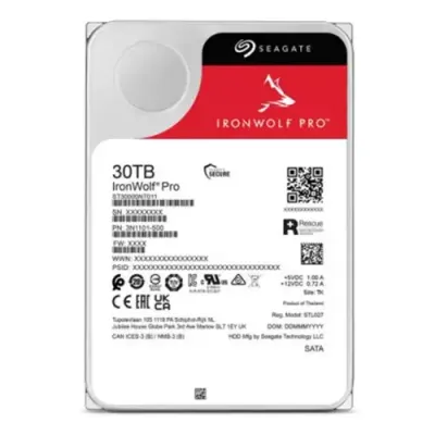 Seagate IronWolf Pro ST30000NT011 internal hard drive 30 TB 7200 RPM 5 - Thumbnail 2