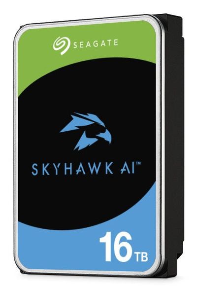 Seagate SkyHawk AI ST16000VE005 internal hard drive 16 TB 7200 RPM 512 MB 3.5" Serial ATA III - Thumbnail 2