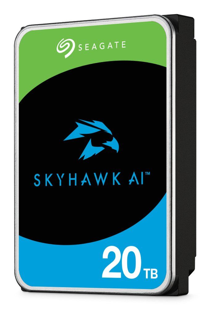 Seagate SkyHawk AI ST20000VE004 internal hard drive 20 TB 7200 RPM 512 MB 3.5" Serial ATA III - Image 1