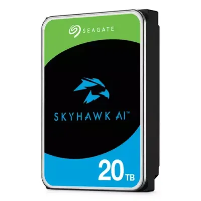 Seagate SkyHawk AI ST20000VE004 internal hard drive 20 TB 7200 RPM 512 MB 3.5" Serial ATA III - Thumbnail 2