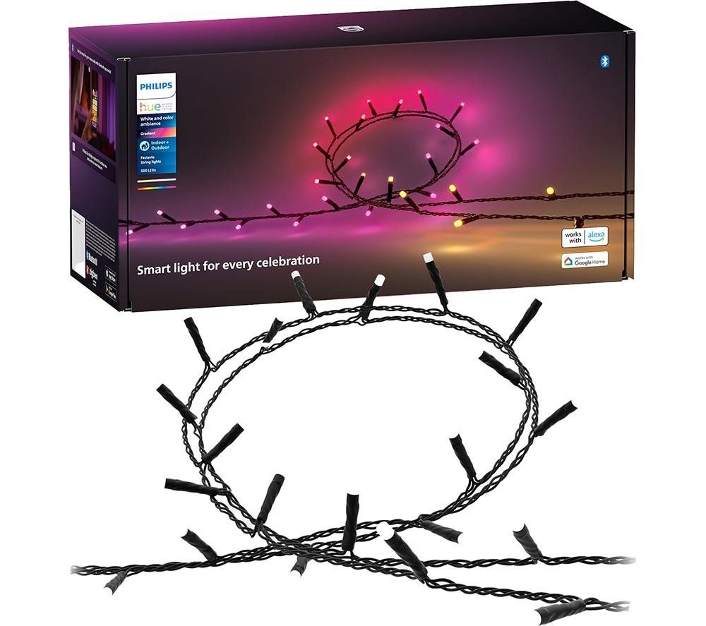 Philips Hue White and colour ambience Festavia string lights - Image 1